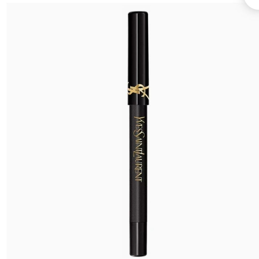 New YSL Yves Saint Laurent Crushliner Stylo Waterproof Eyeliner In Black